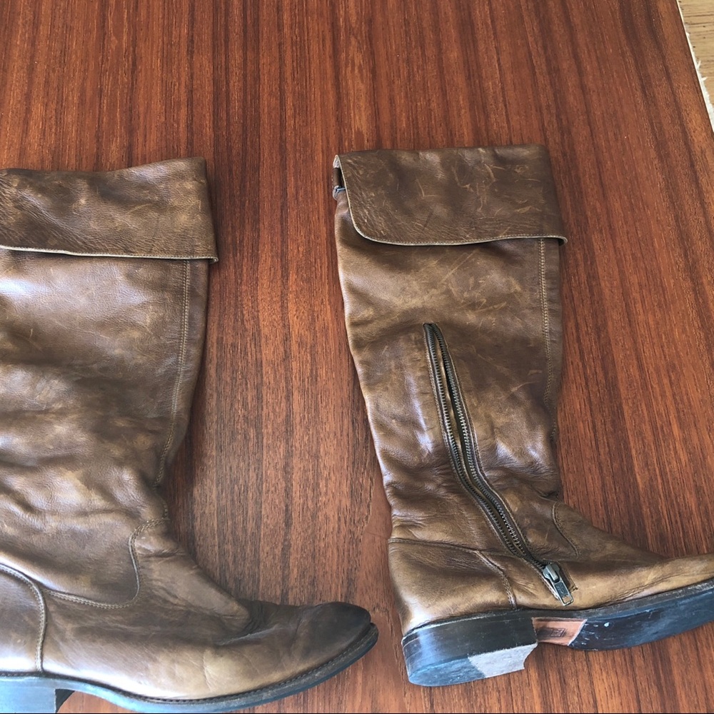 Frye leather boots
